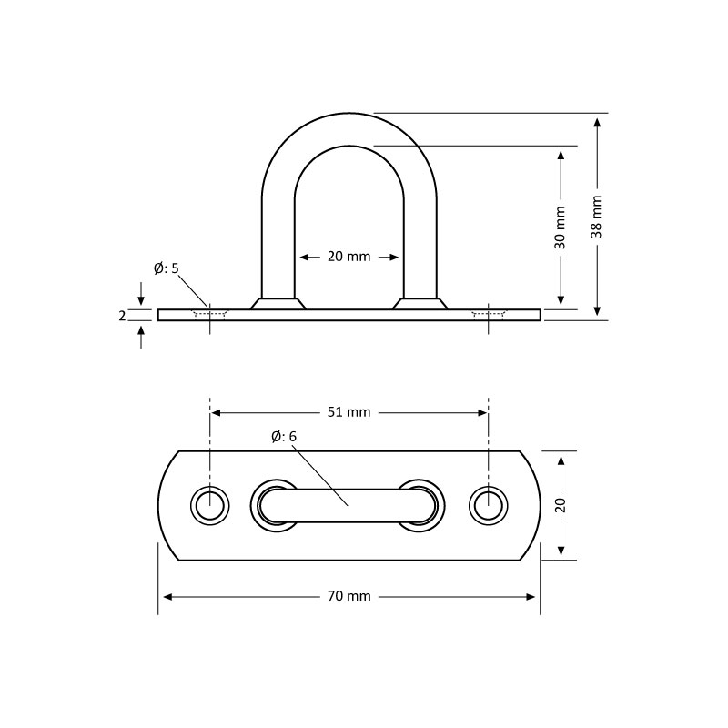 30 mm Dorse Köprüsü - 250 Adet / paket