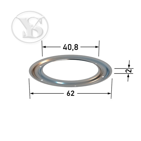 40'lık Galvaniz Tır Kapsülü - 500 Adet / paket
