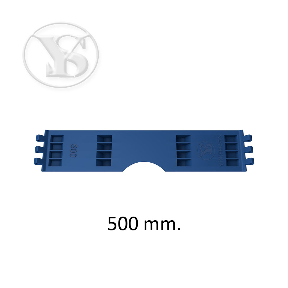 Katlanabilir Plastik Levha (Pimli Tip / 500 mm.)
